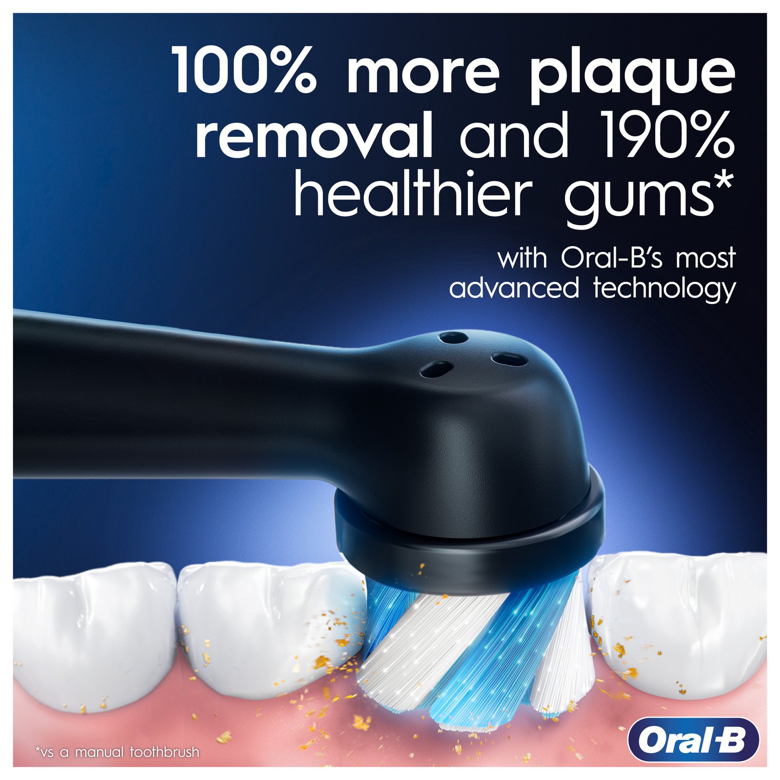 Oral-B iO6 Eltandborste 2-pack Svart och Rosa