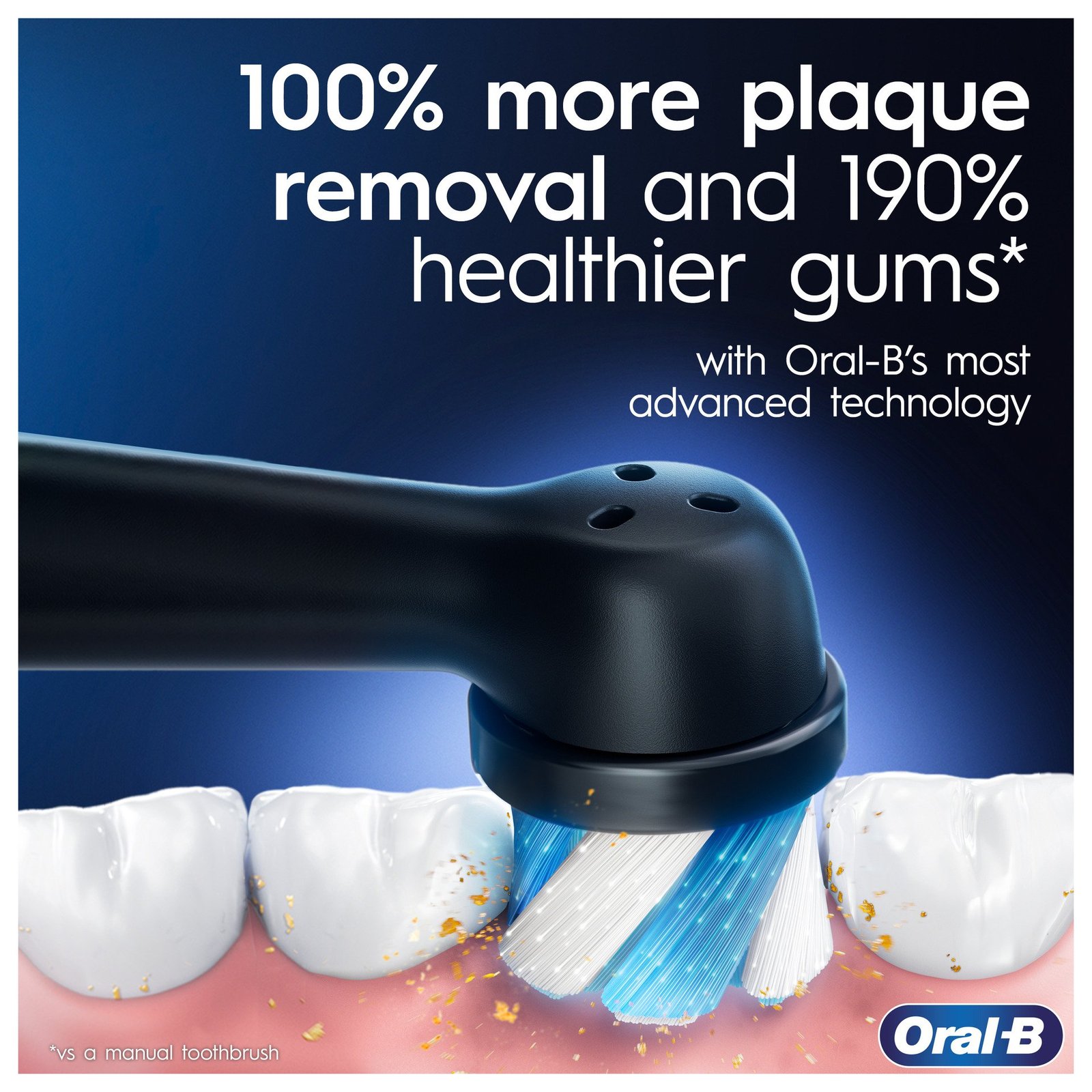 Oral-B iO6 Eltandborste 2-pack Svart och Rosa