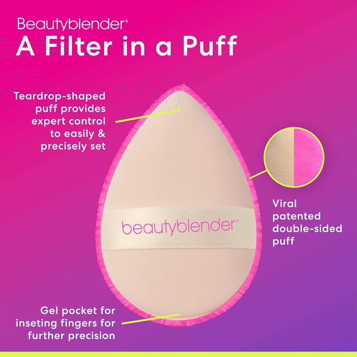 Beautyblender® Power Pocket Puff