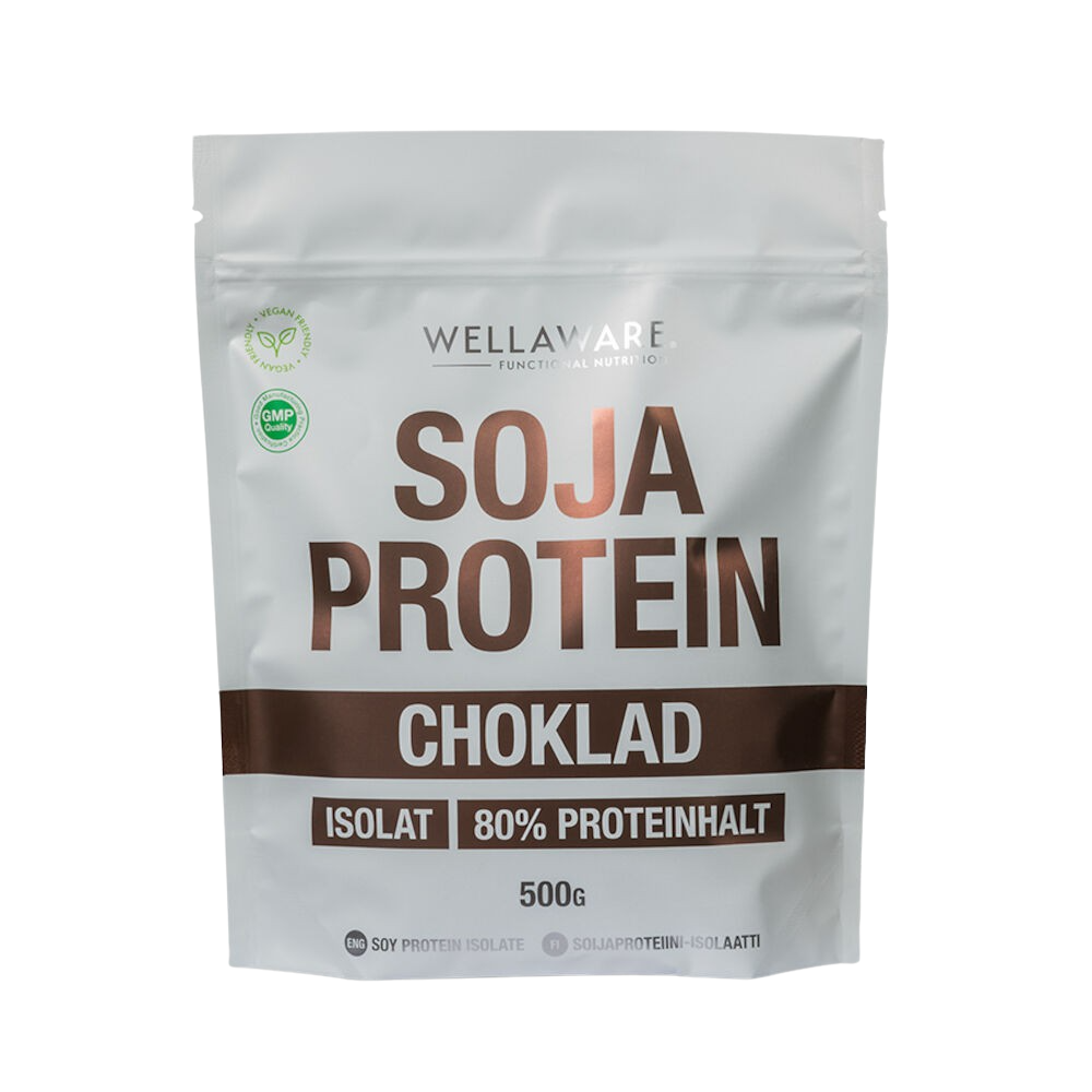 WellAware Sojaprotein Isolat Choklad Påse 500 g