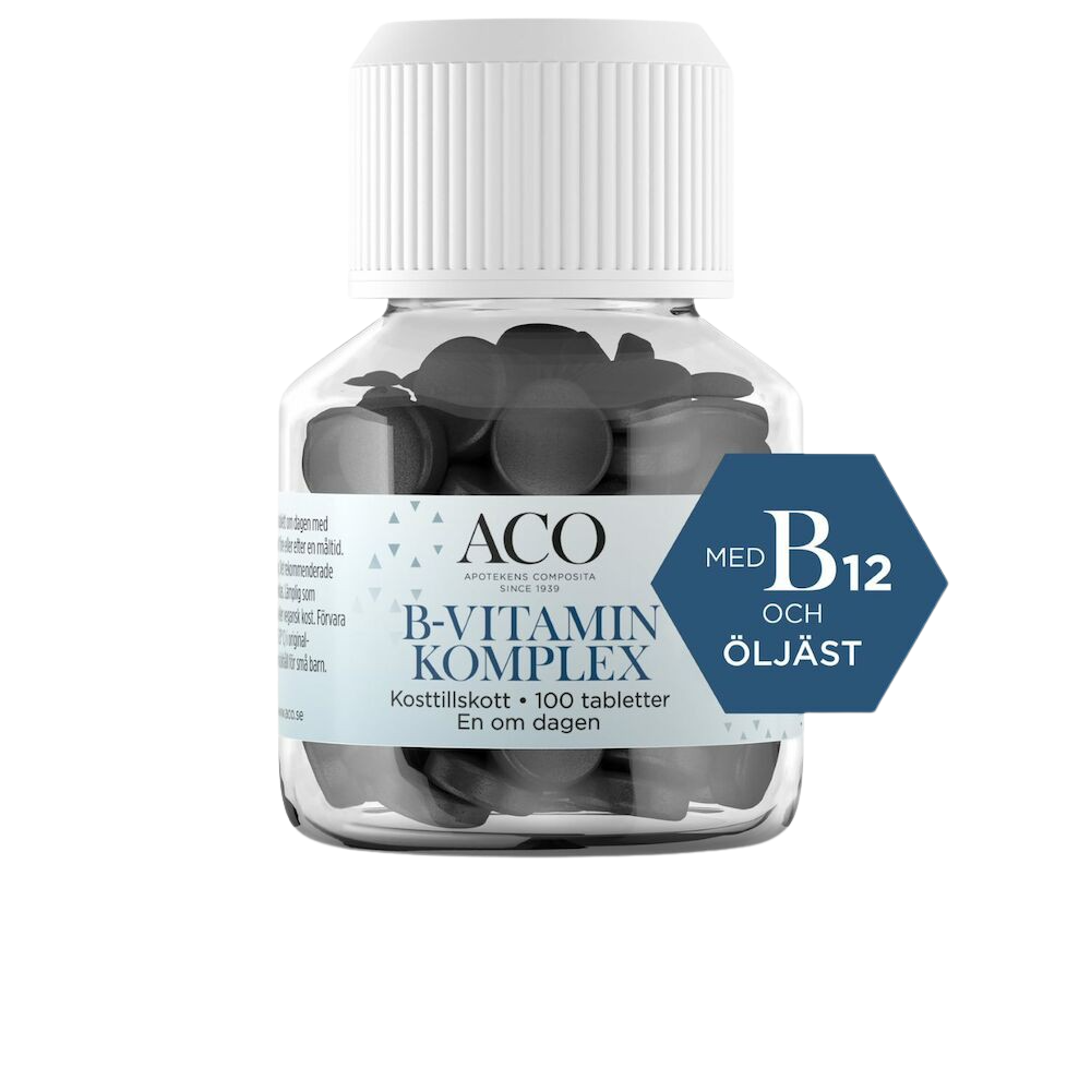 ACO B-vitamin Komplex 100 tabletter
