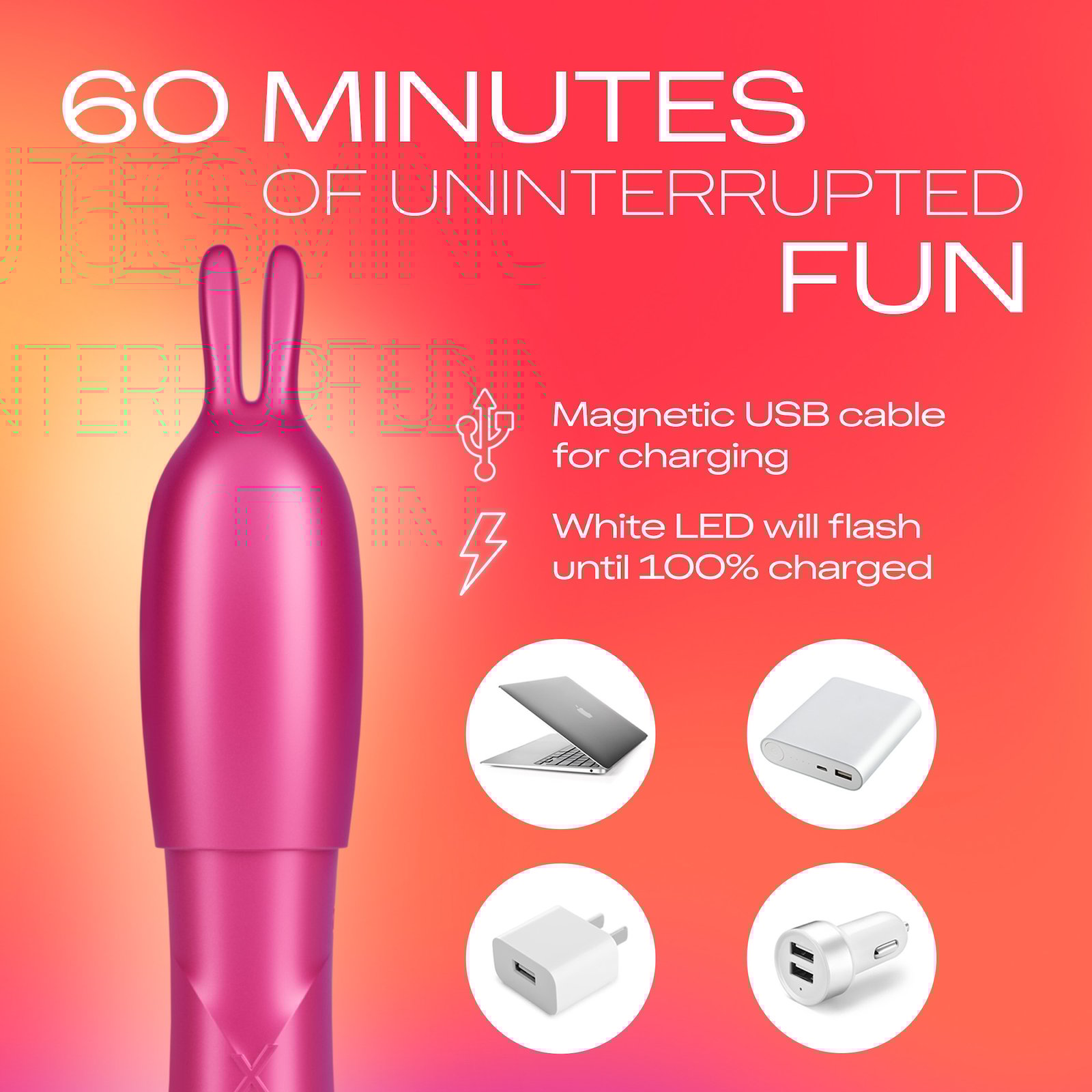 Durex Play 2 in 1 Vibrator och Teaser Tip