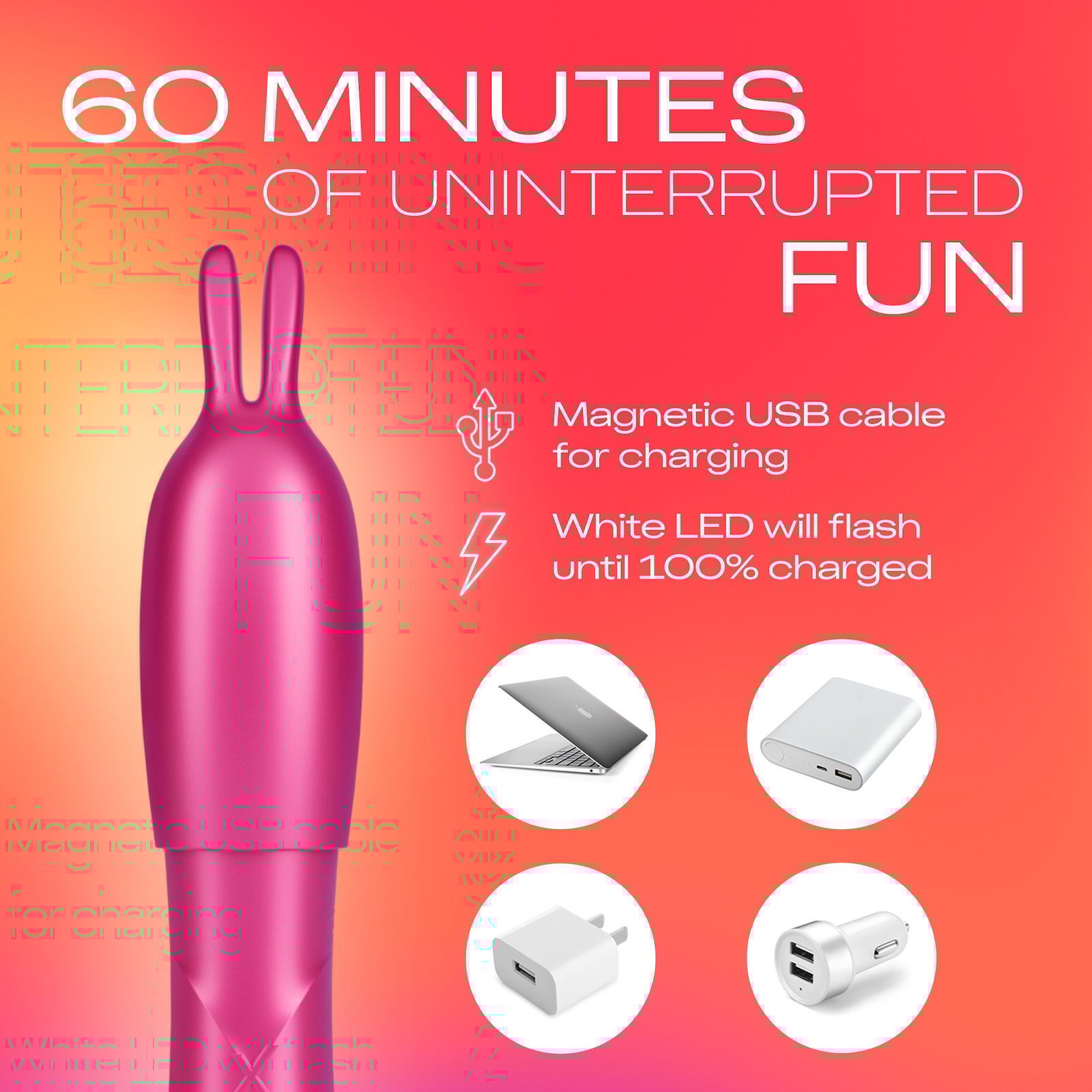 Durex Play 2 in 1 Vibrator och Teaser Tip