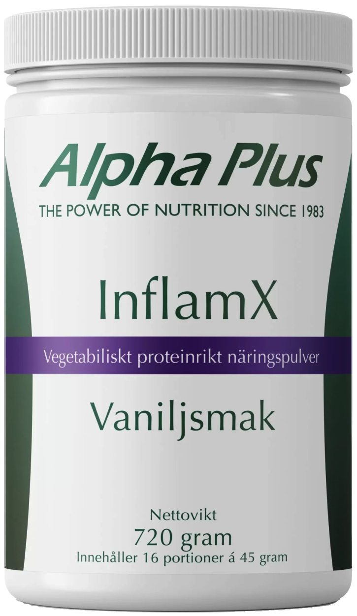 Alpha Plus InflamX Vaniljsmak 720 g