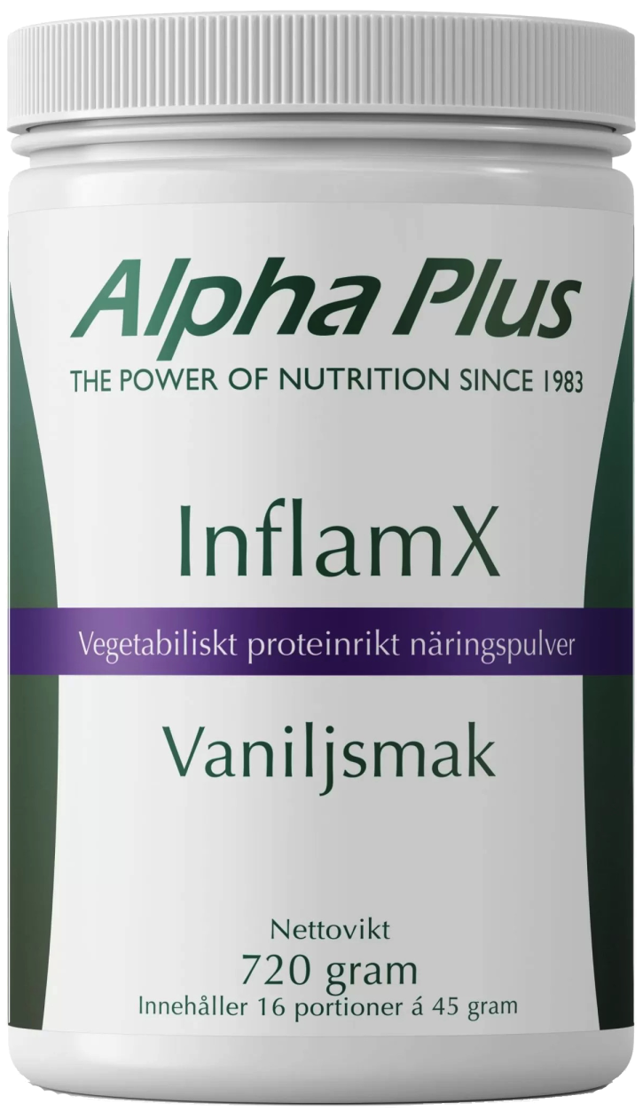 Alpha Plus InflamX Vaniljsmak 720 g