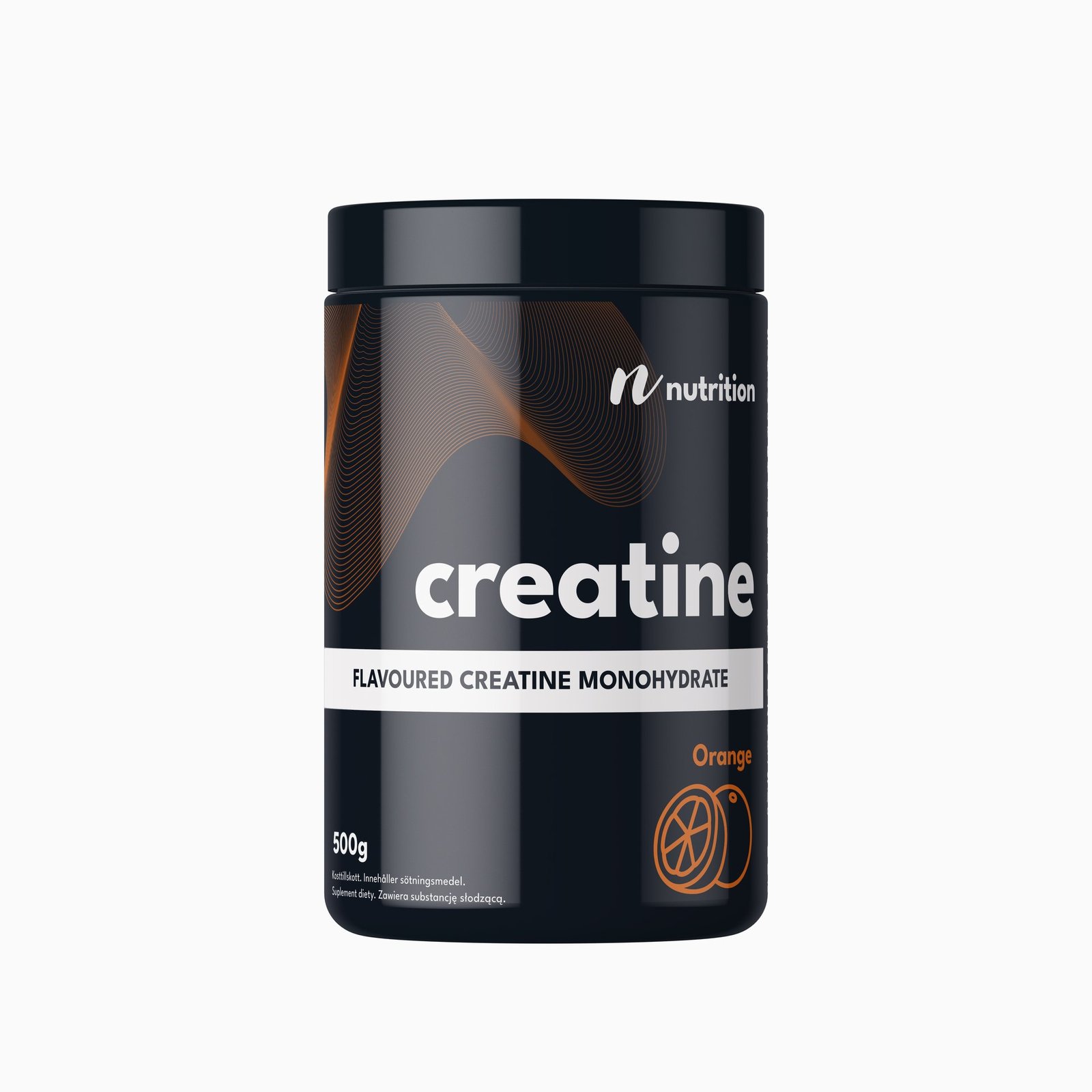 Nuts Fabriken Creatine Monohydrate Orange 500 g