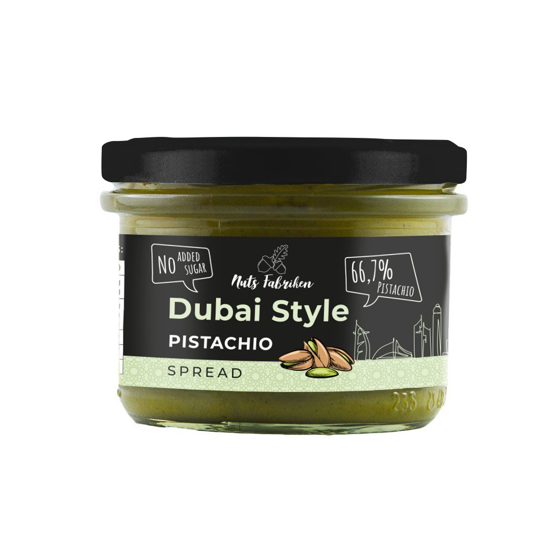 Nuts Fabriken Dubai Style Pistagesmör 150 g