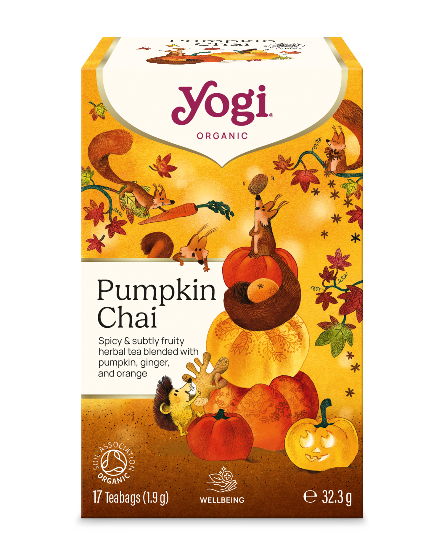 Yogi Tea Eko Pumpkin Chai 17 Tepåsar