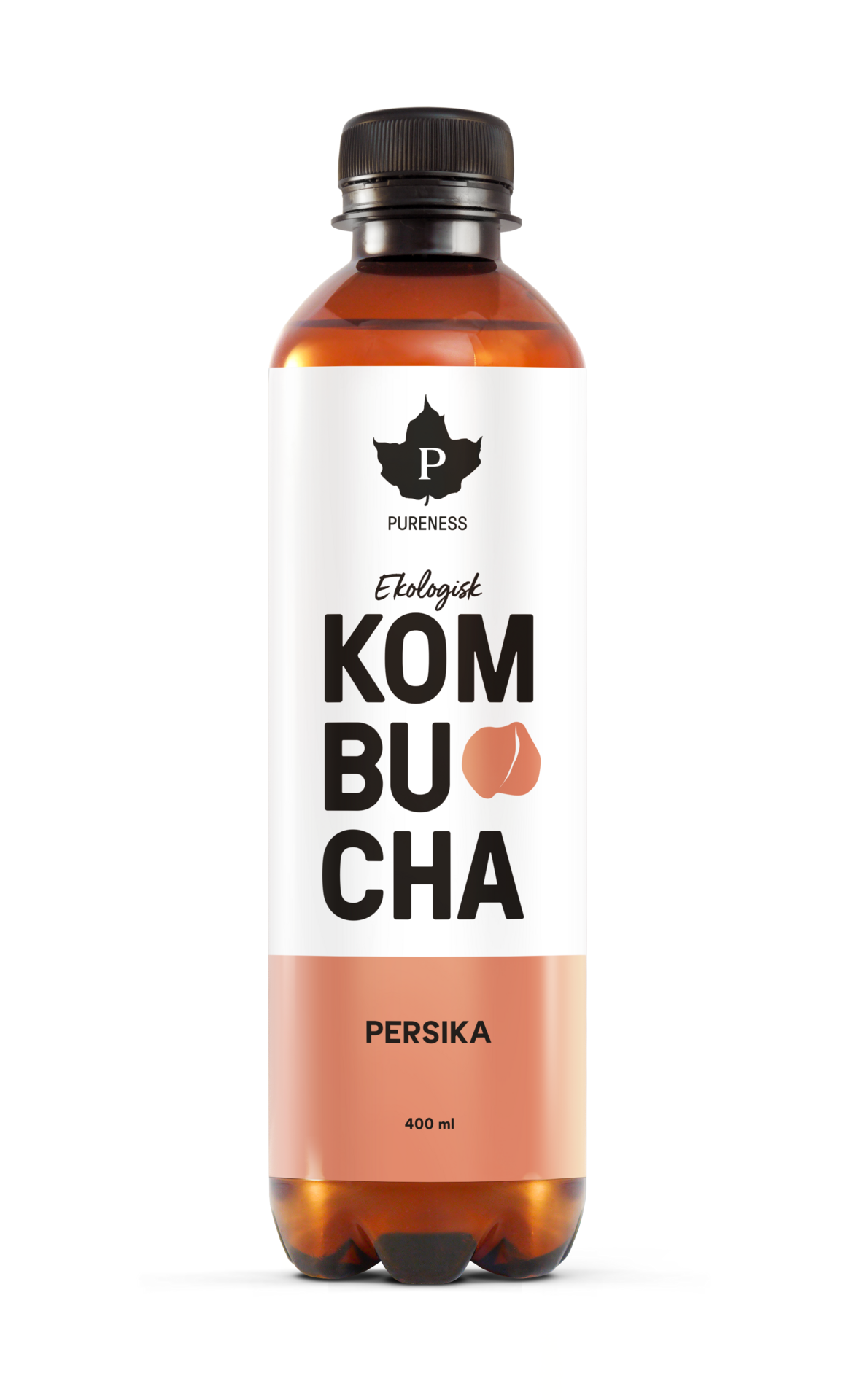 Pureness Ekologisk Kombucha Persika 400 ml