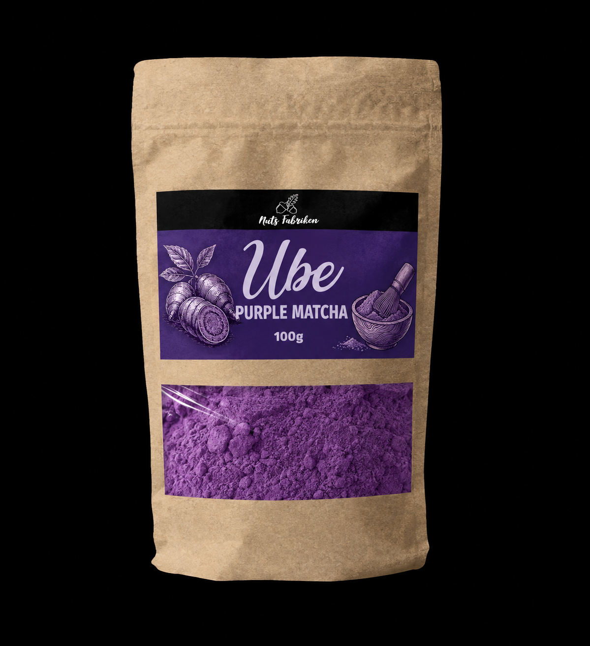Nuts Fabriken UBE Purple Matcha 100 g