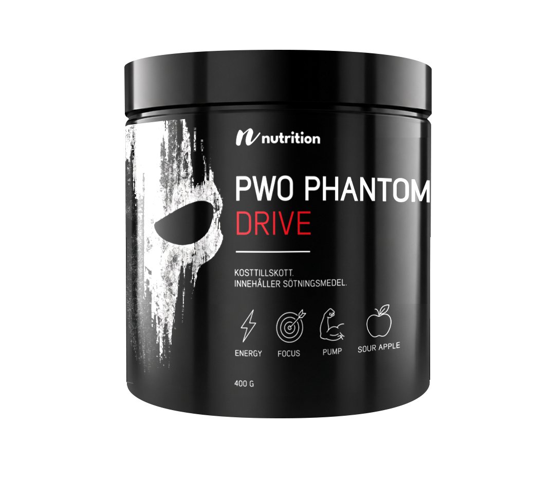 Nuts Fabriken PWO Phantom Drive Sour Apple 400 g