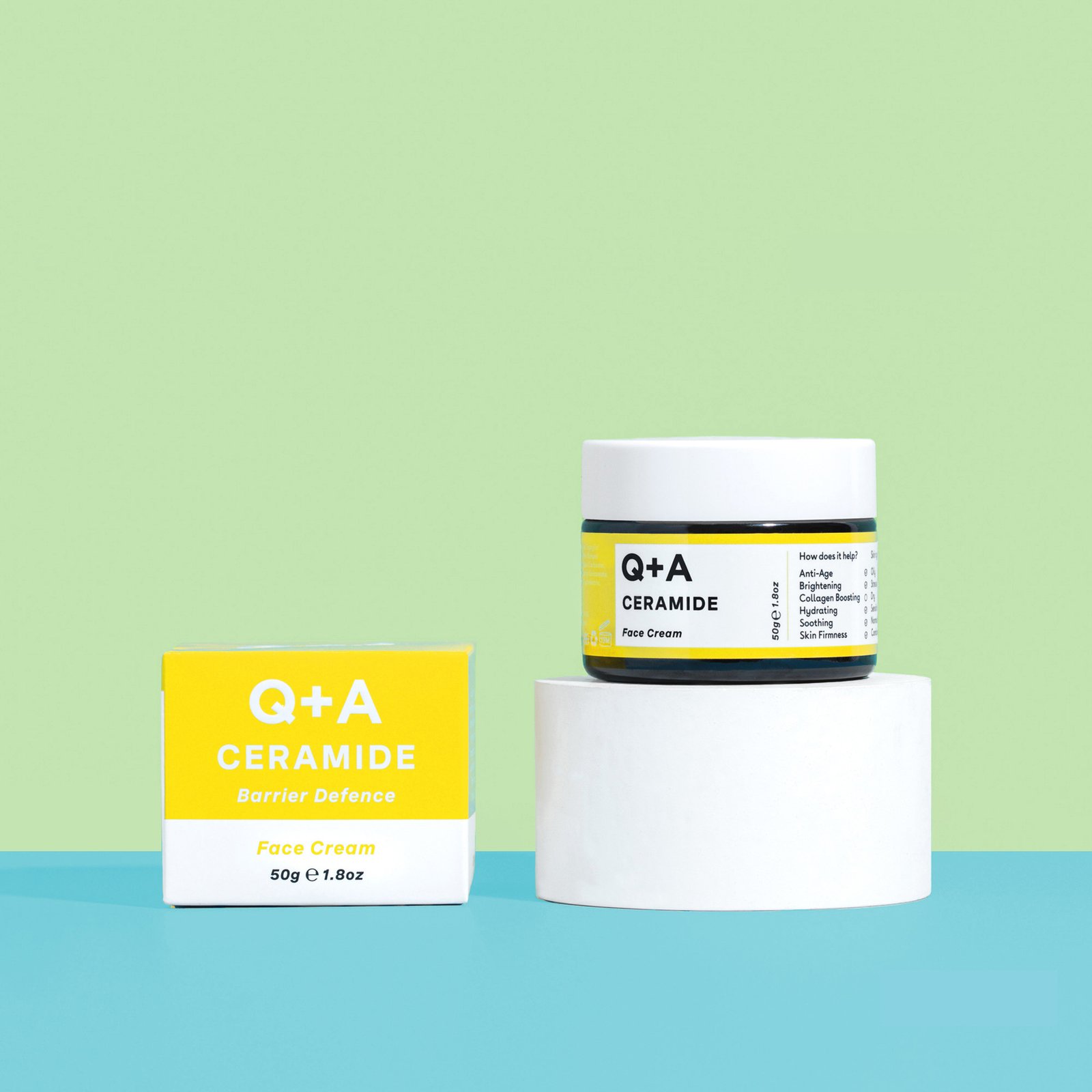 Q+A Ceramide Defence Face Cream 50 g
