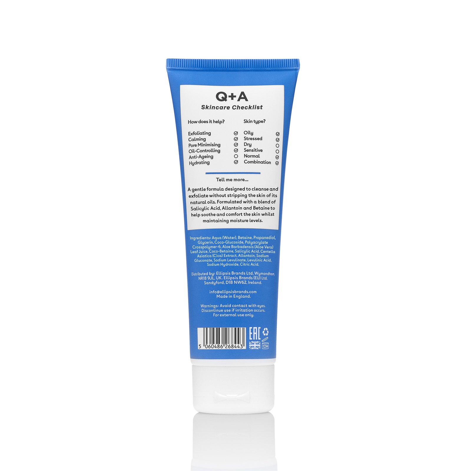 Q+A Salicylic Acid Cleanser 125 ml