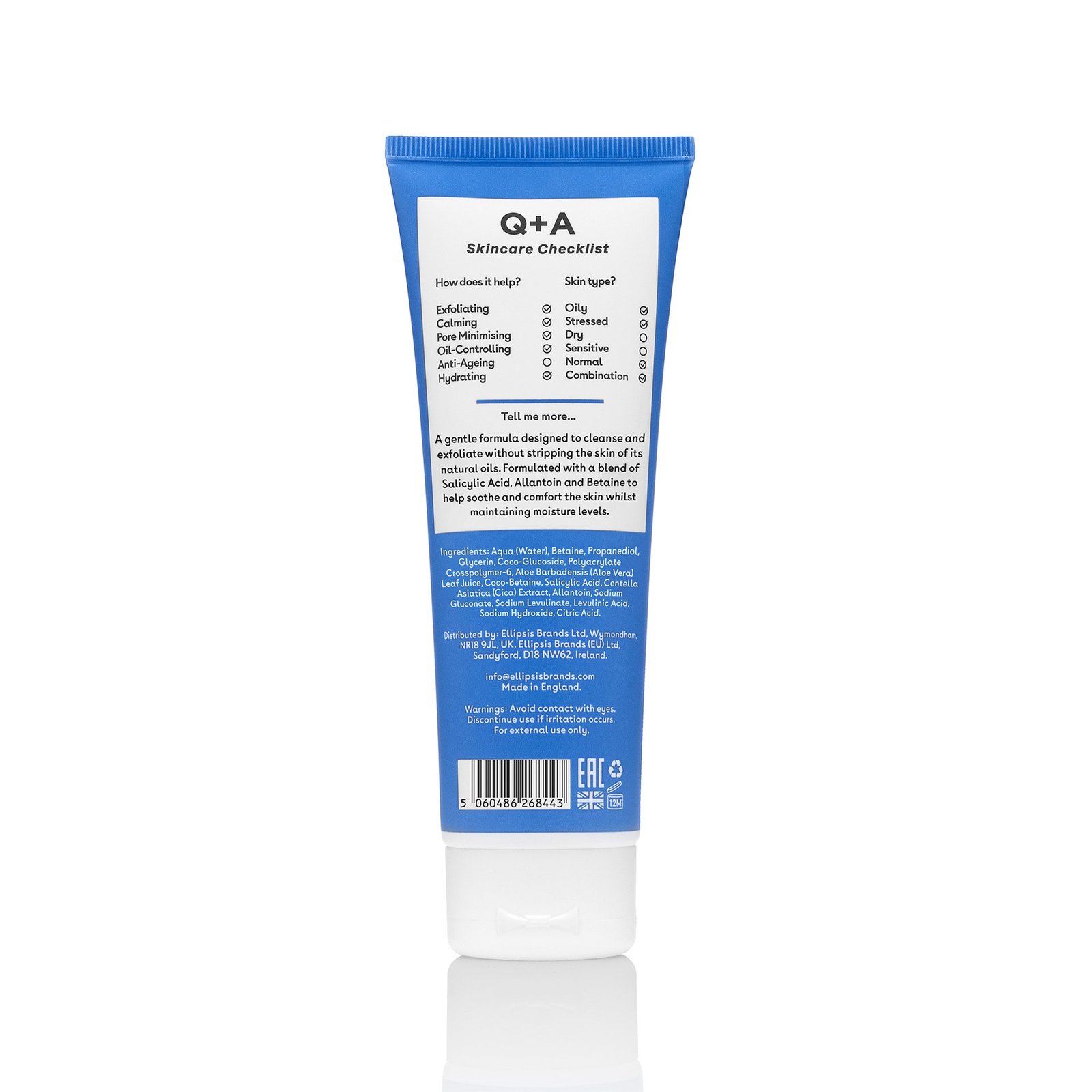 Q+A Salicylic Acid Cleanser 125 ml
