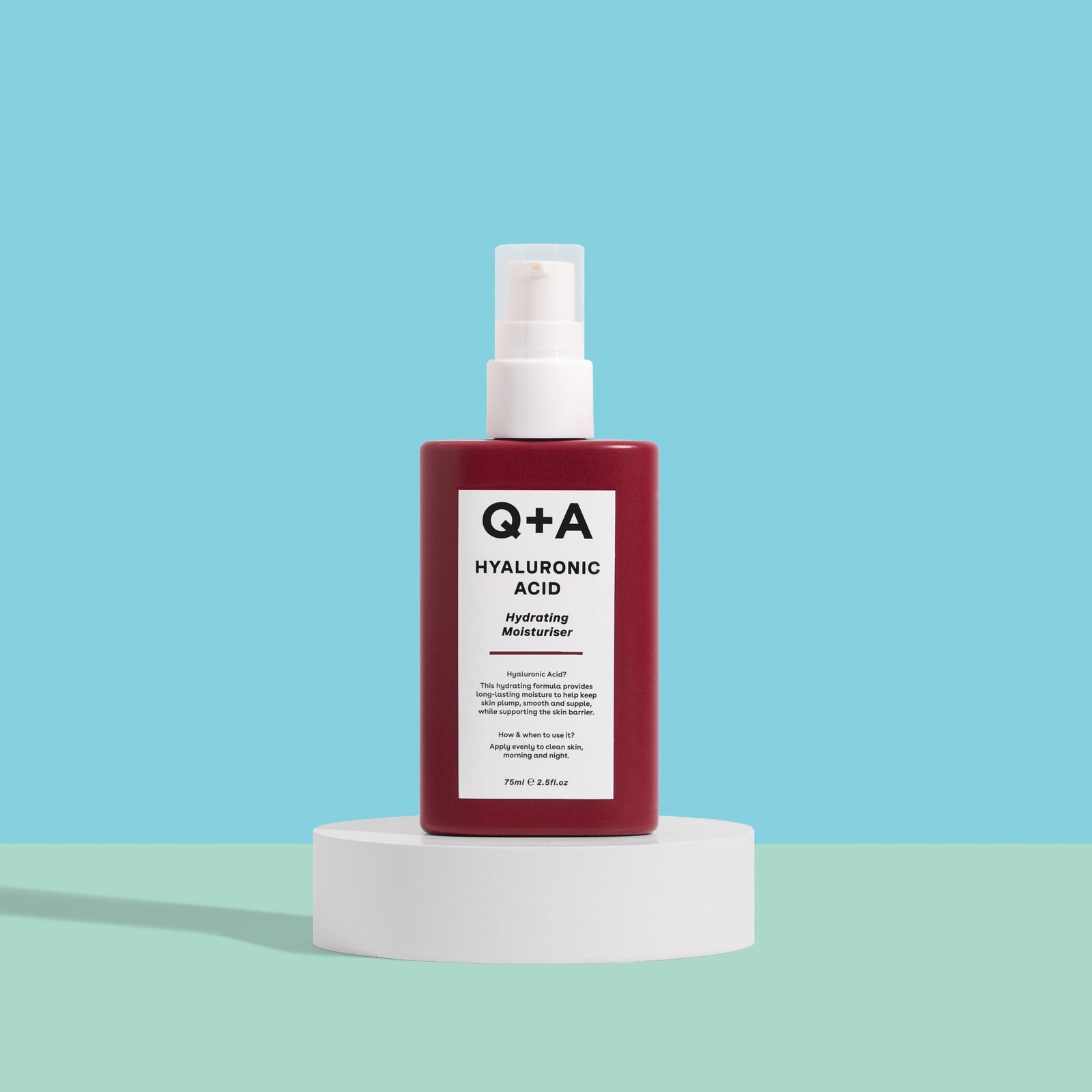 Q+A Hyaluronic Acid Hydrating Moisturiser 75 ml
