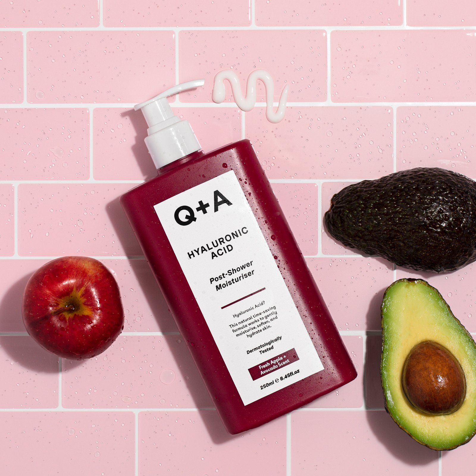 Q+A Hyaluronic Acid Post-Shower Moisturiser 250ml
