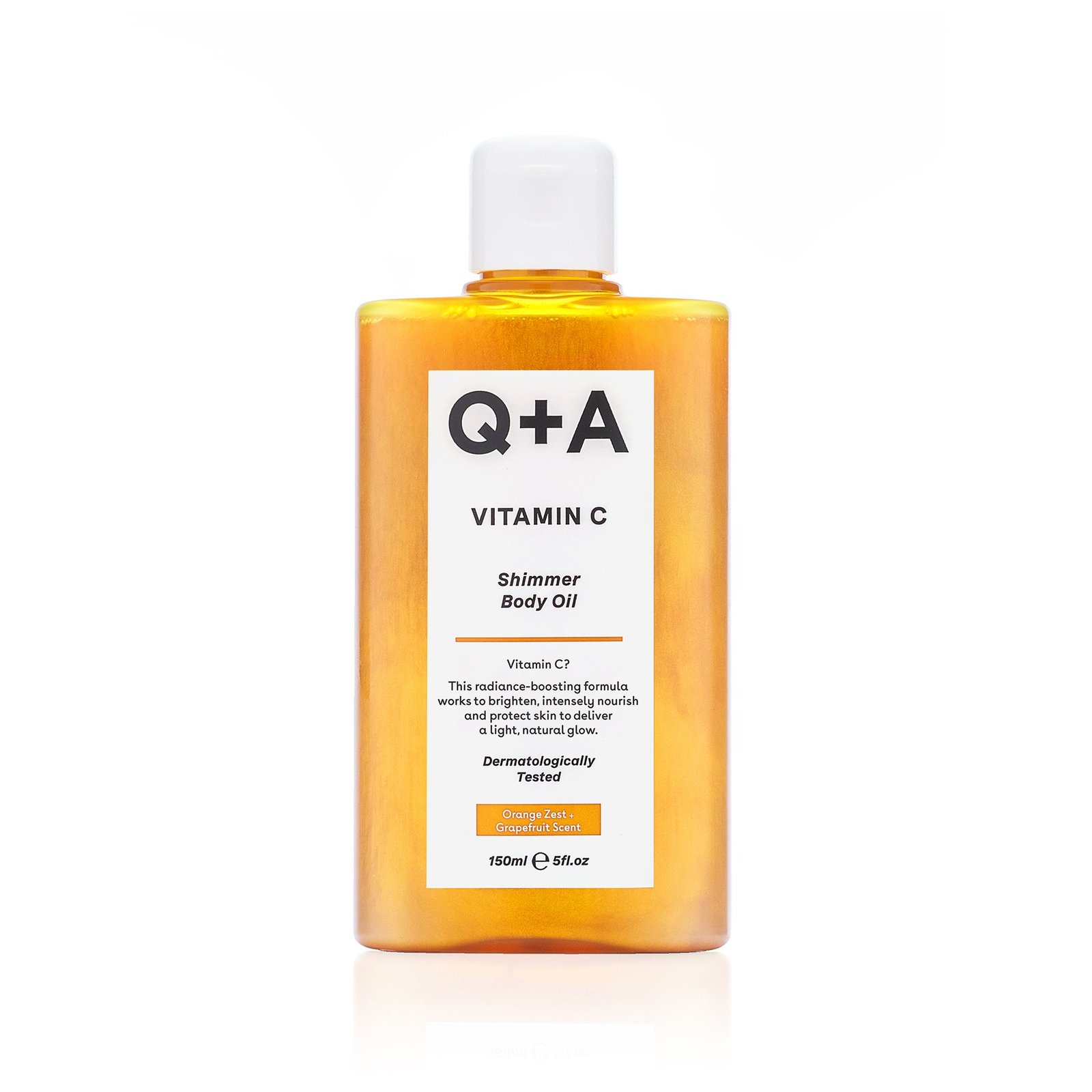 Q+A Vitamin C Shimmer Body Oil 150 ml