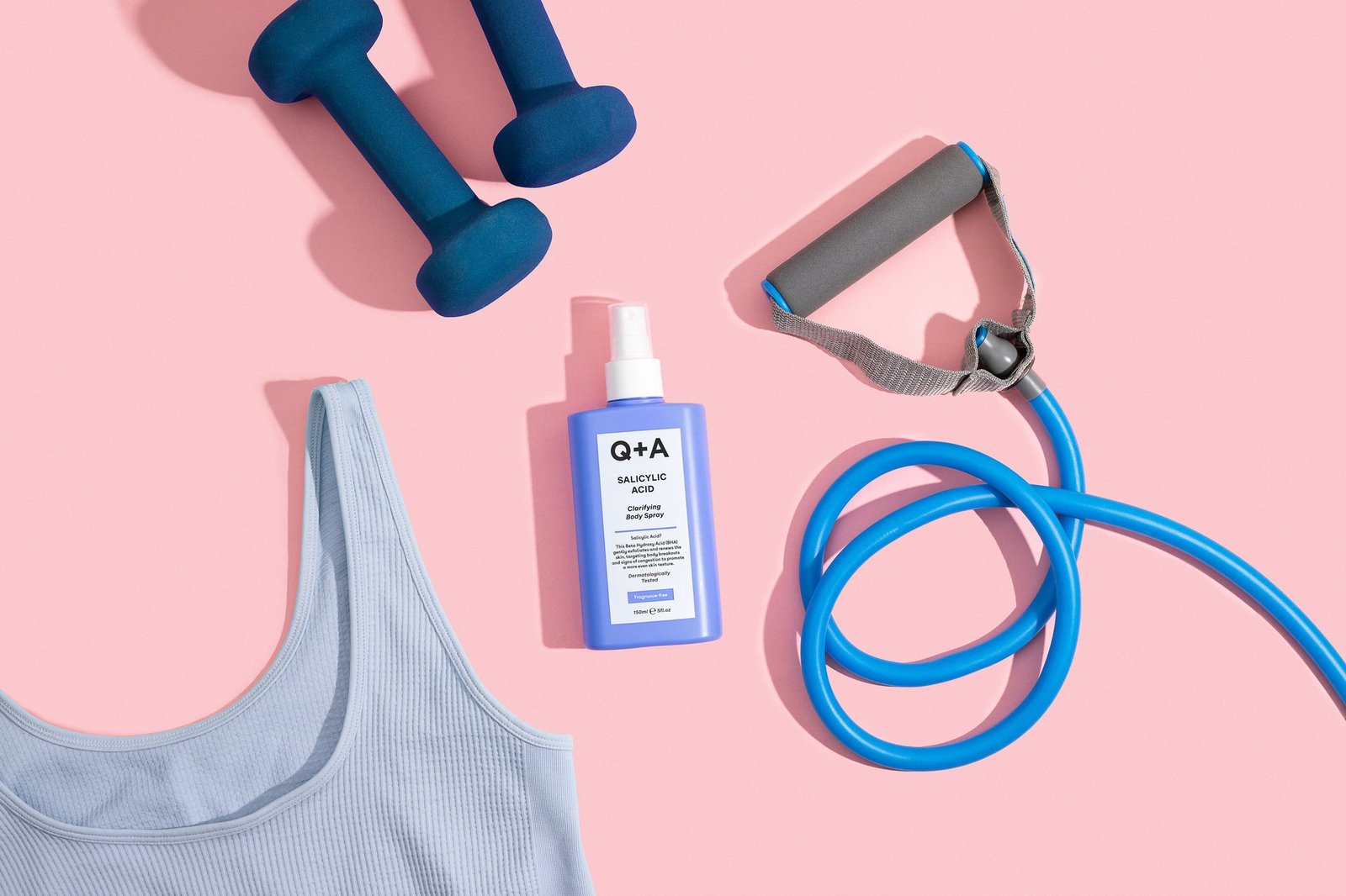 Q+A Salicylic Acid Clarifying Body Spray 150 ml