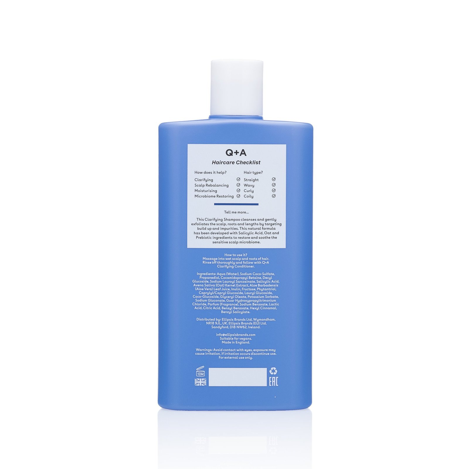 Q+A Clarifying Shampoo 250 ml