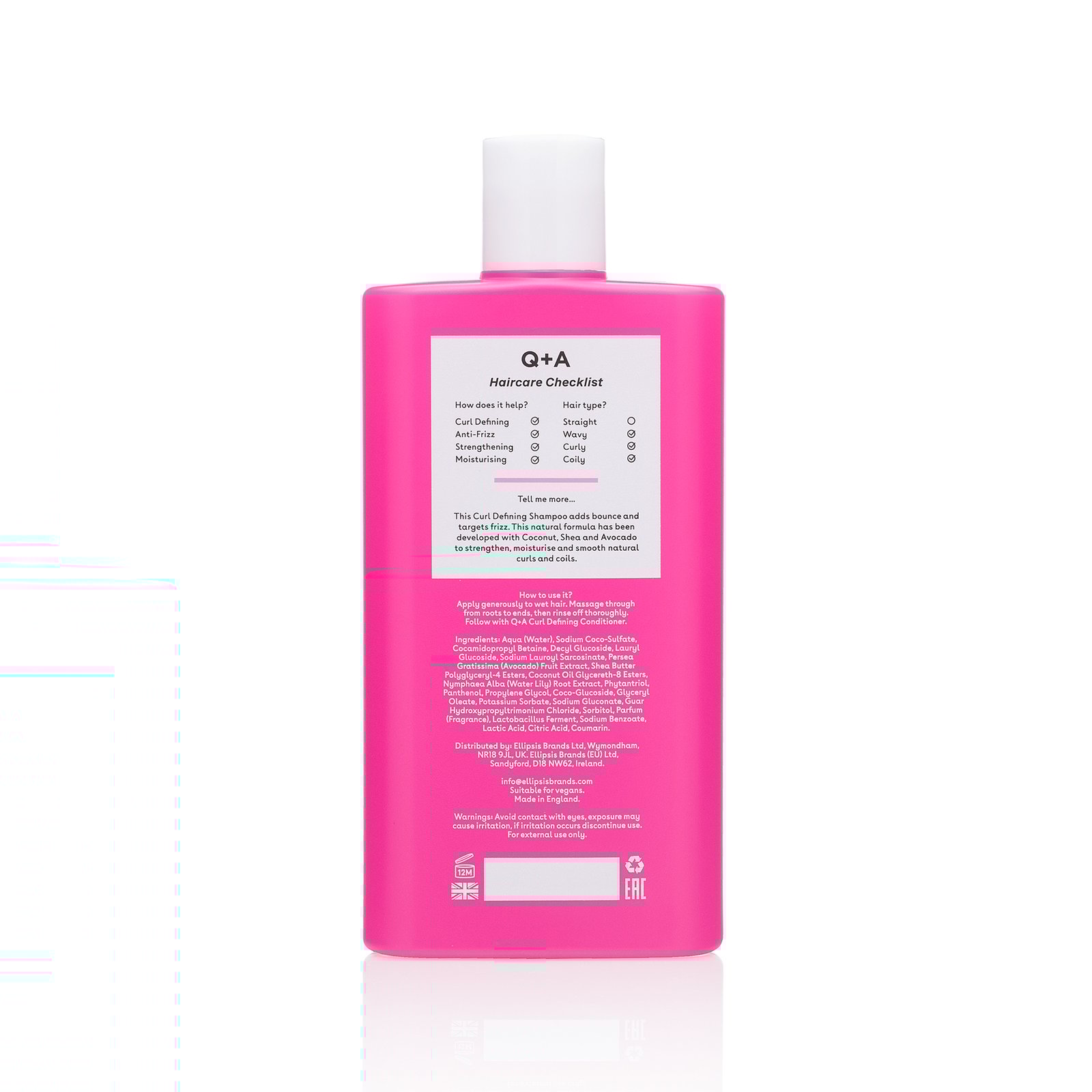 Q+A Curl Defining Shampoo 250 ml