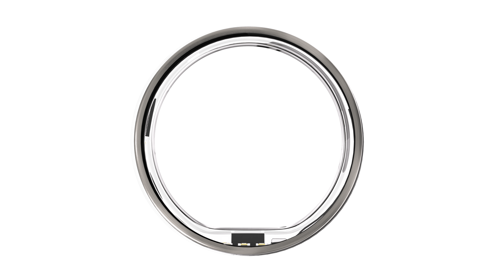 Ultrahuman Ring Air - Raw Titanium - Size 6