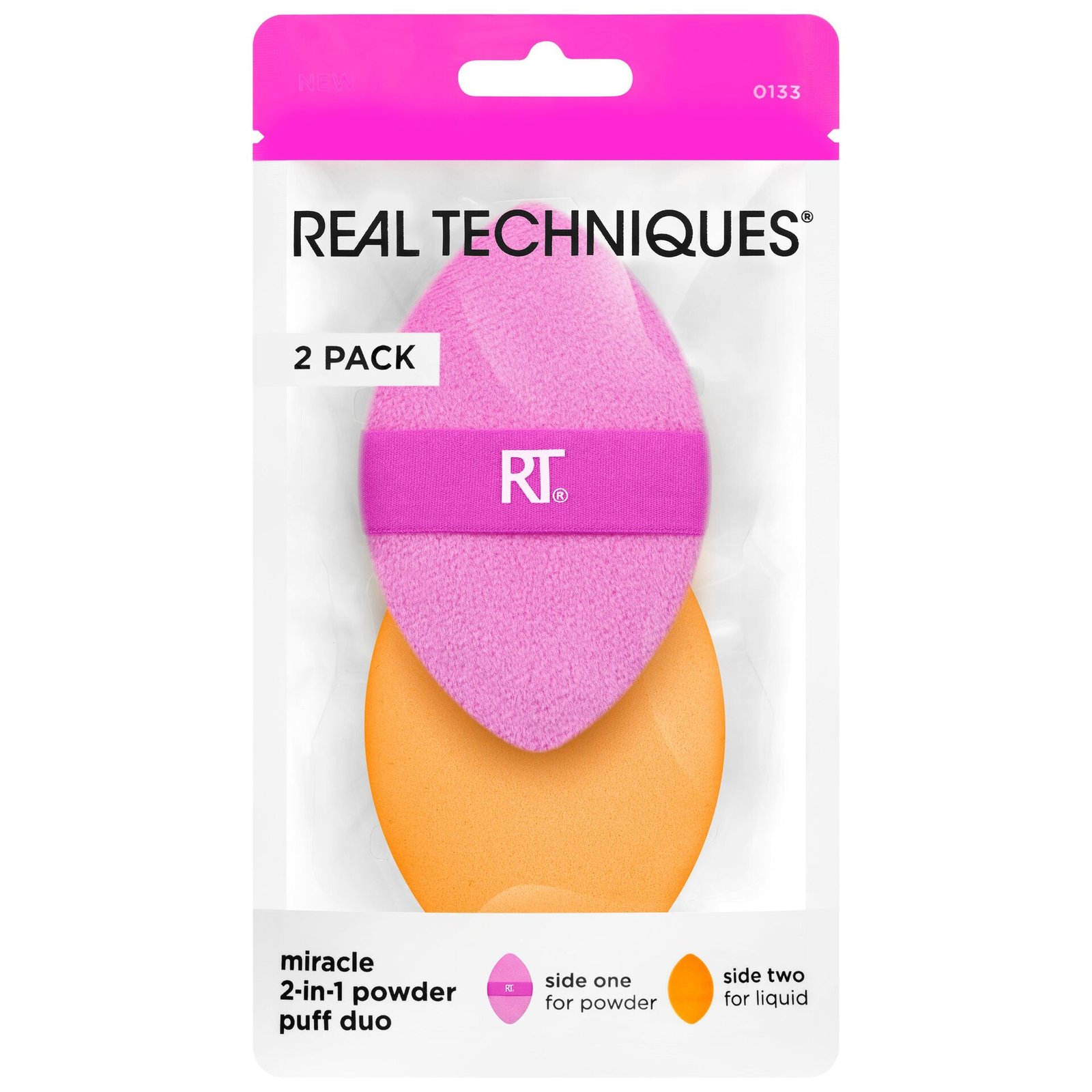 REAL TECHNIQUES Miracle 2 in 1 Powder Puff Duo