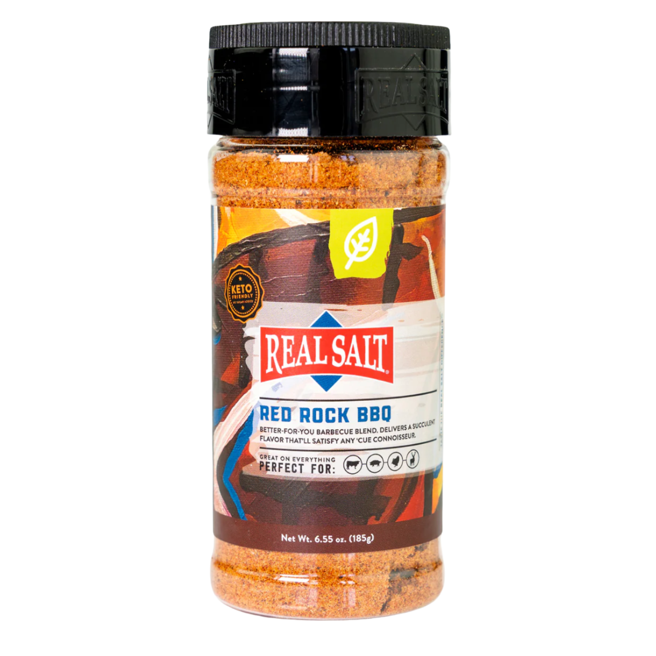 Redmond Real Salt Seasonings Red Rock BBQ Shaker 190 g