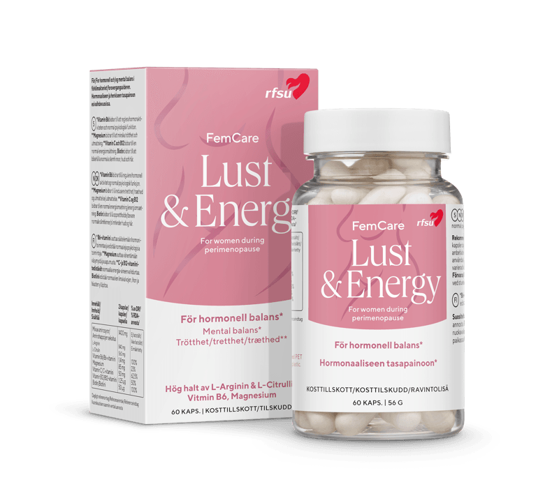 RFSU FemCare Lust & Energy 60 kapslar
