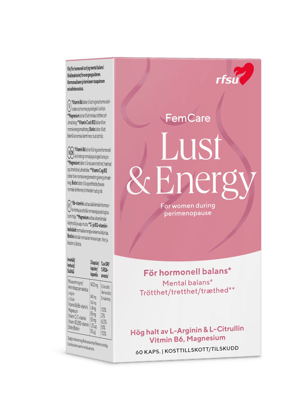 RFSU FemCare Lust & Energy 60 kapslar
