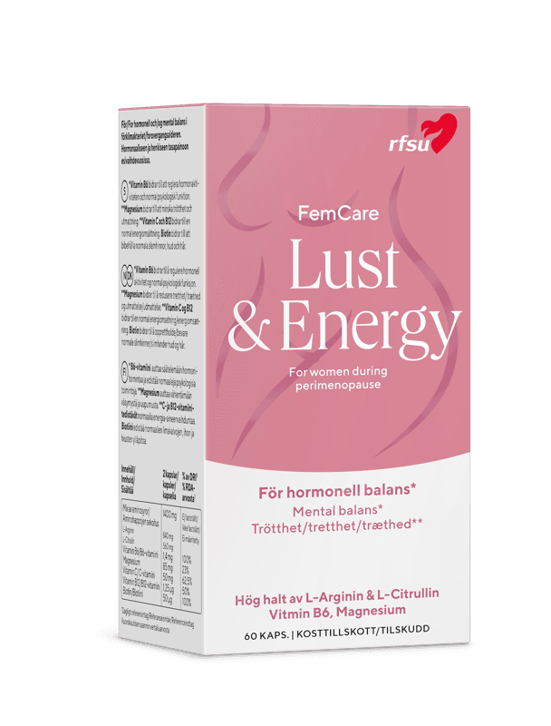 RFSU FemCare Lust & Energy 60 kapslar