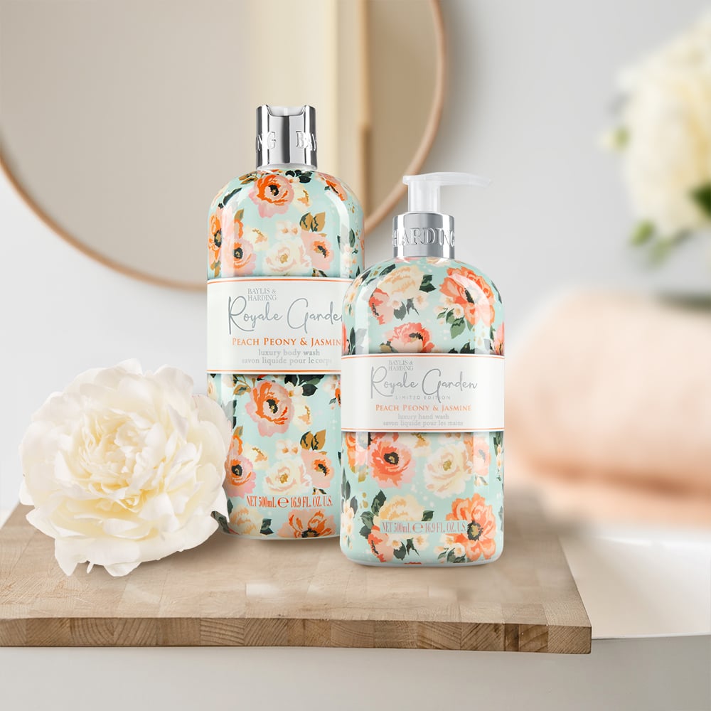 Baylis & Harding Royale Garden Peach Peony & Jasmine Hand Wash 500 ml