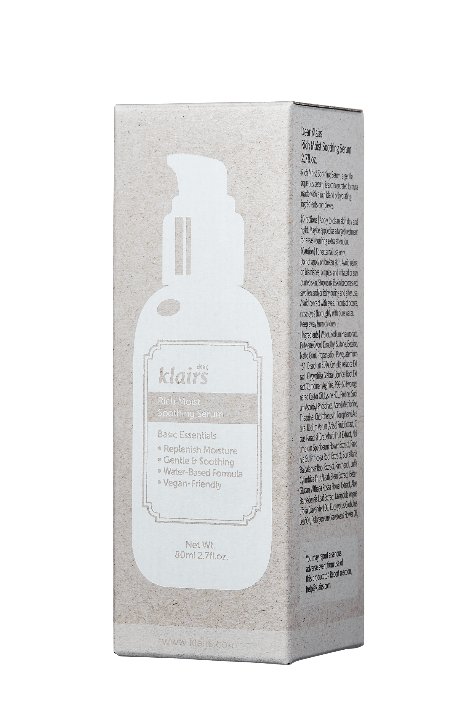Klairs Rich Moist Soothing Serum 80ml