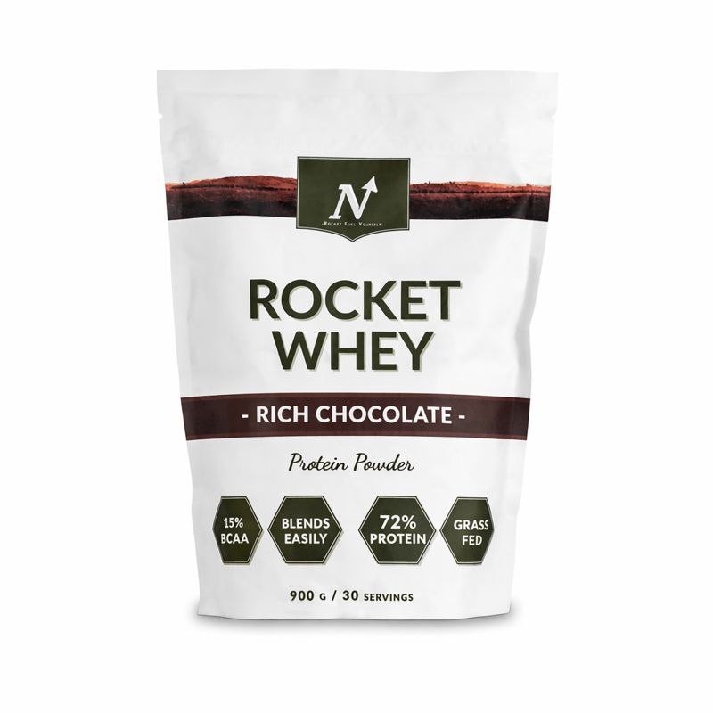 Nyttoteket Rocket Whey Rich Chocolate 900 g