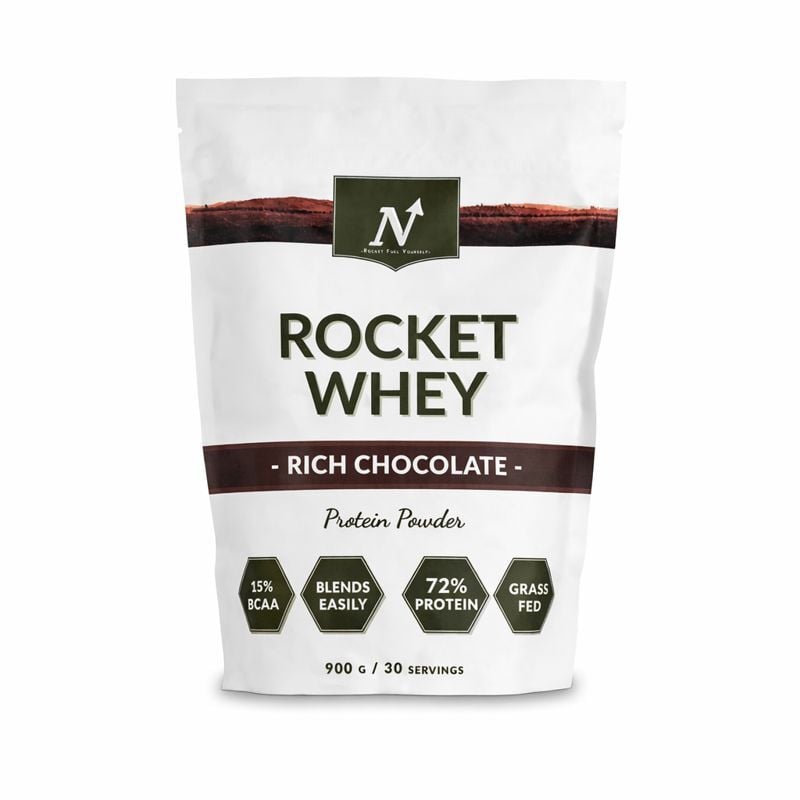 Nyttoteket Rocket Whey Rich Chocolate 900 g