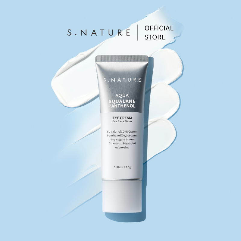 S.NATURE Aqua Squalane Panthenol Eye Cream For Face Balm 25 g