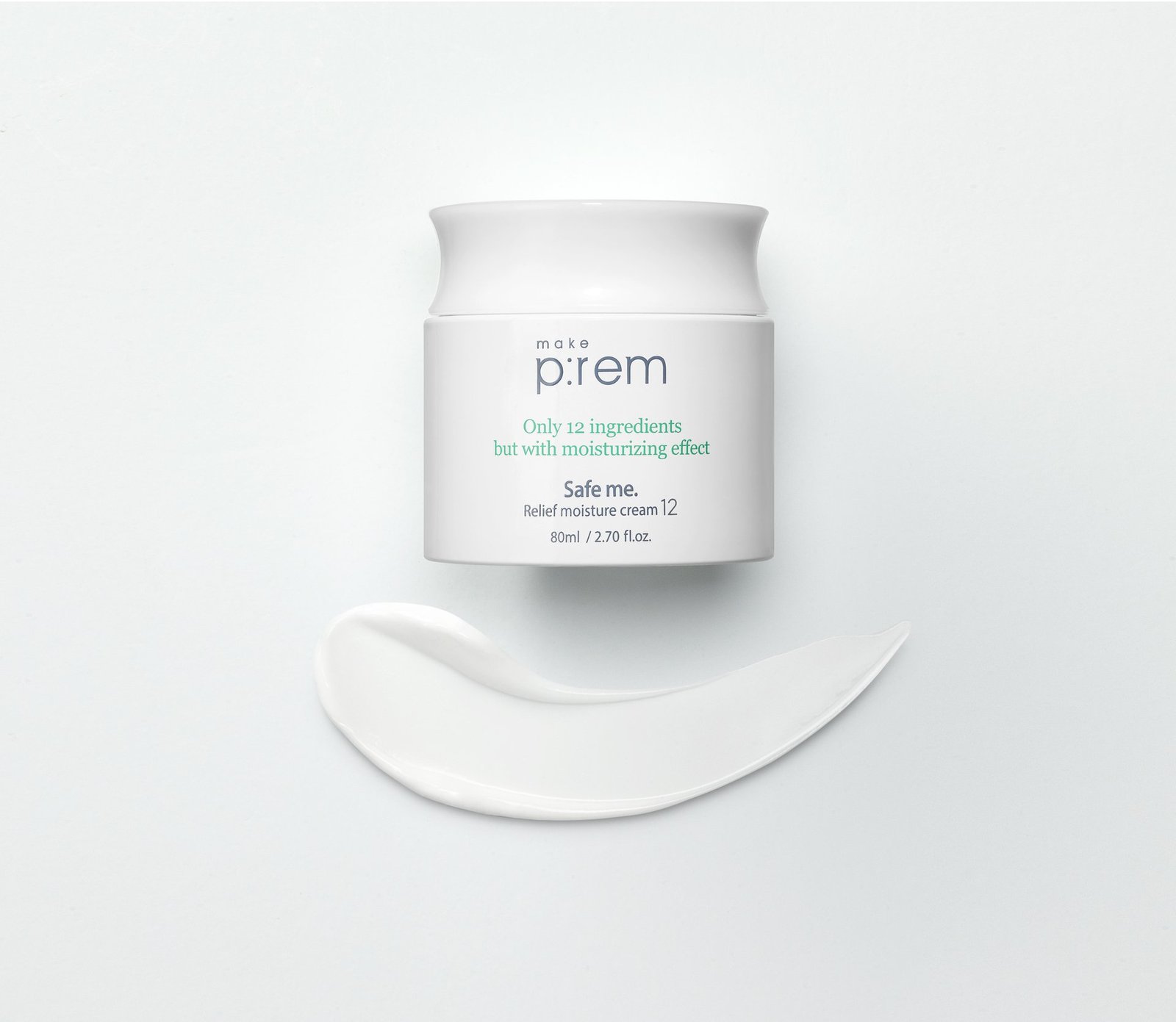 Make p:rem Safe me. Relief moisture cream