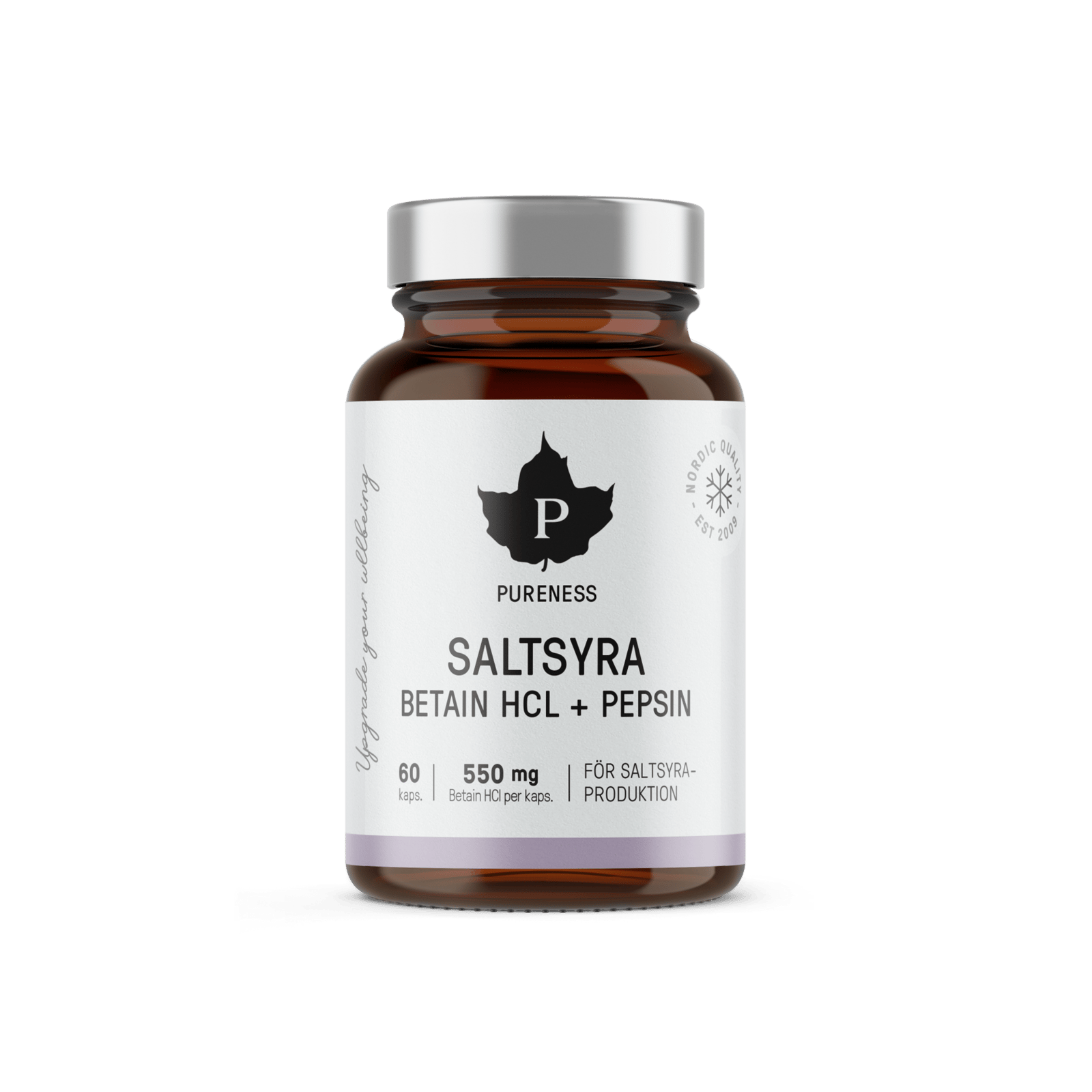 Pureness Beteine HCL Saltsyra 60 st