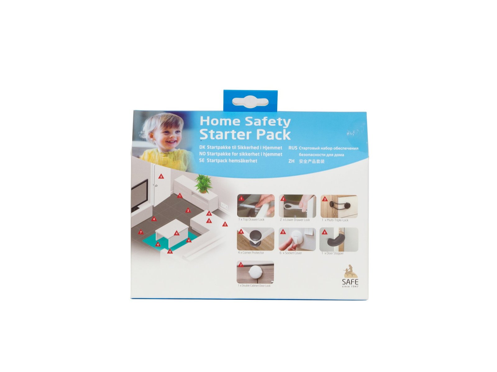 Safe & Care Startpaket Till Säkerhet i Hemmet SC837