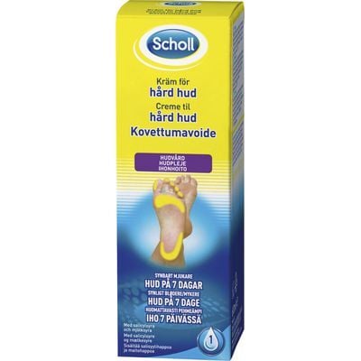 Scholl Återfuktande Kräm För Hård Hud 60 ml