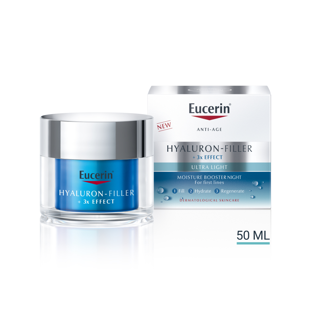 Eucerin Hyaluron-Filler + 3x Effect Moisture Booster Night 50 ml