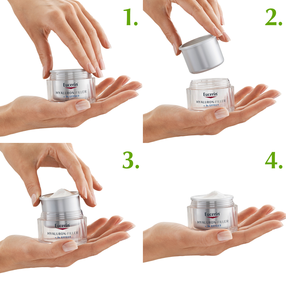 Eucerin Hyaluron-Filler +3x Effect SPF15 Dry Skin Refill 50 ml