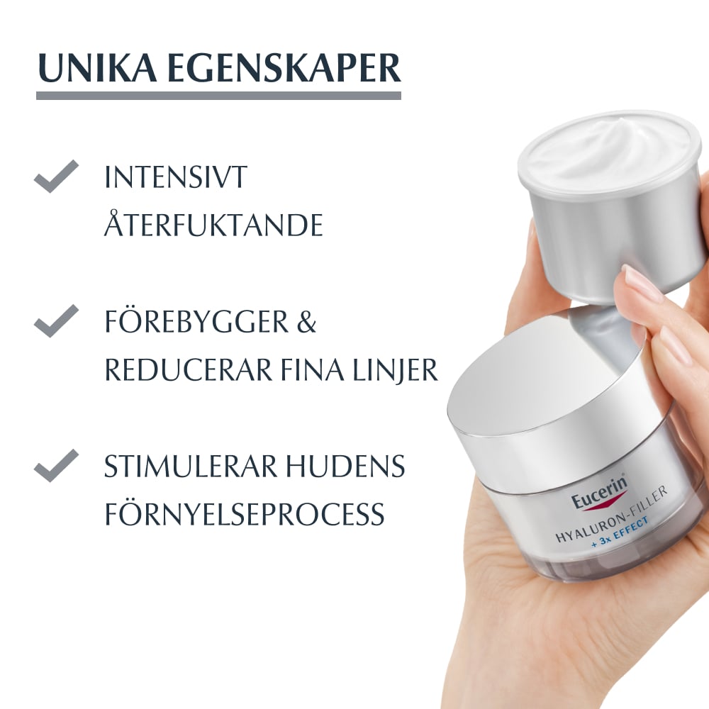 Eucerin Hyaluron-Filler 3x Effect Night Refill 50 ml