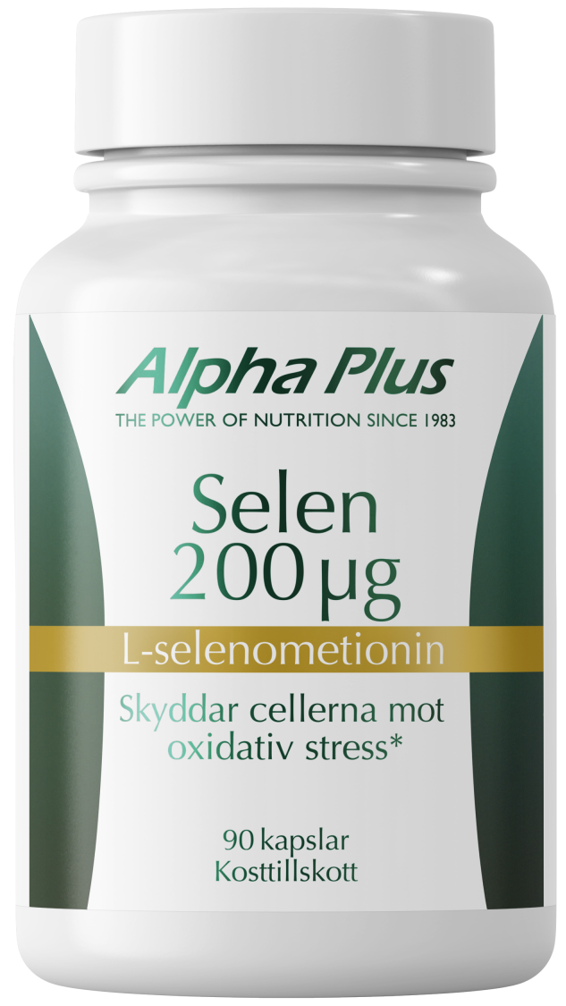 Alpha Plus Selen 200 µg 90 kapslar