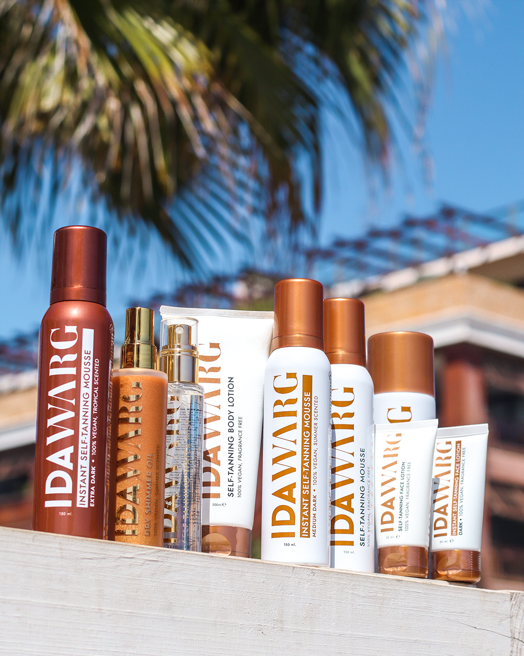 Ida Warg Beauty Tinted Self Tanning Mousse Medium Dark 150 ml