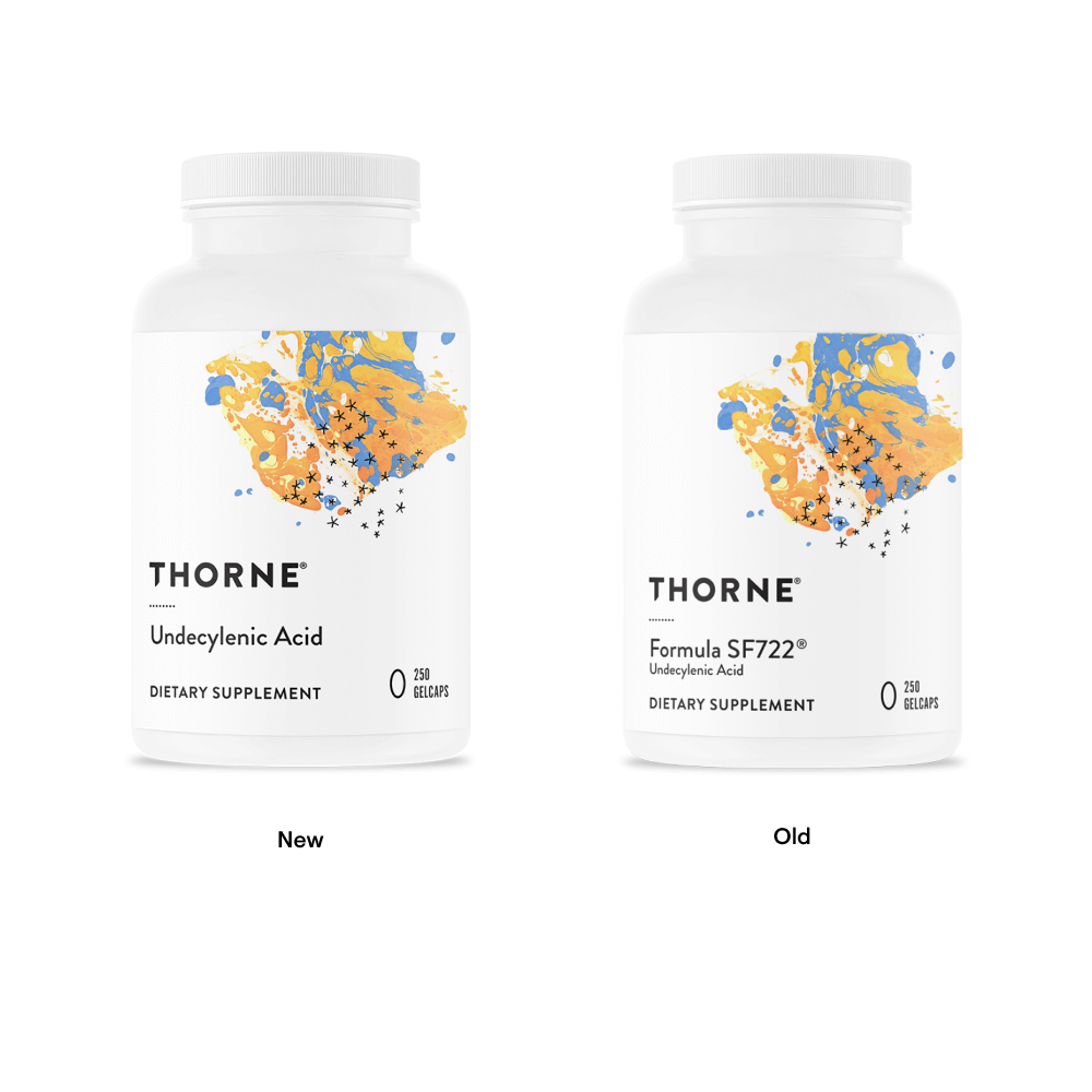 THORNE Undecylenic Acid 250 kapslar