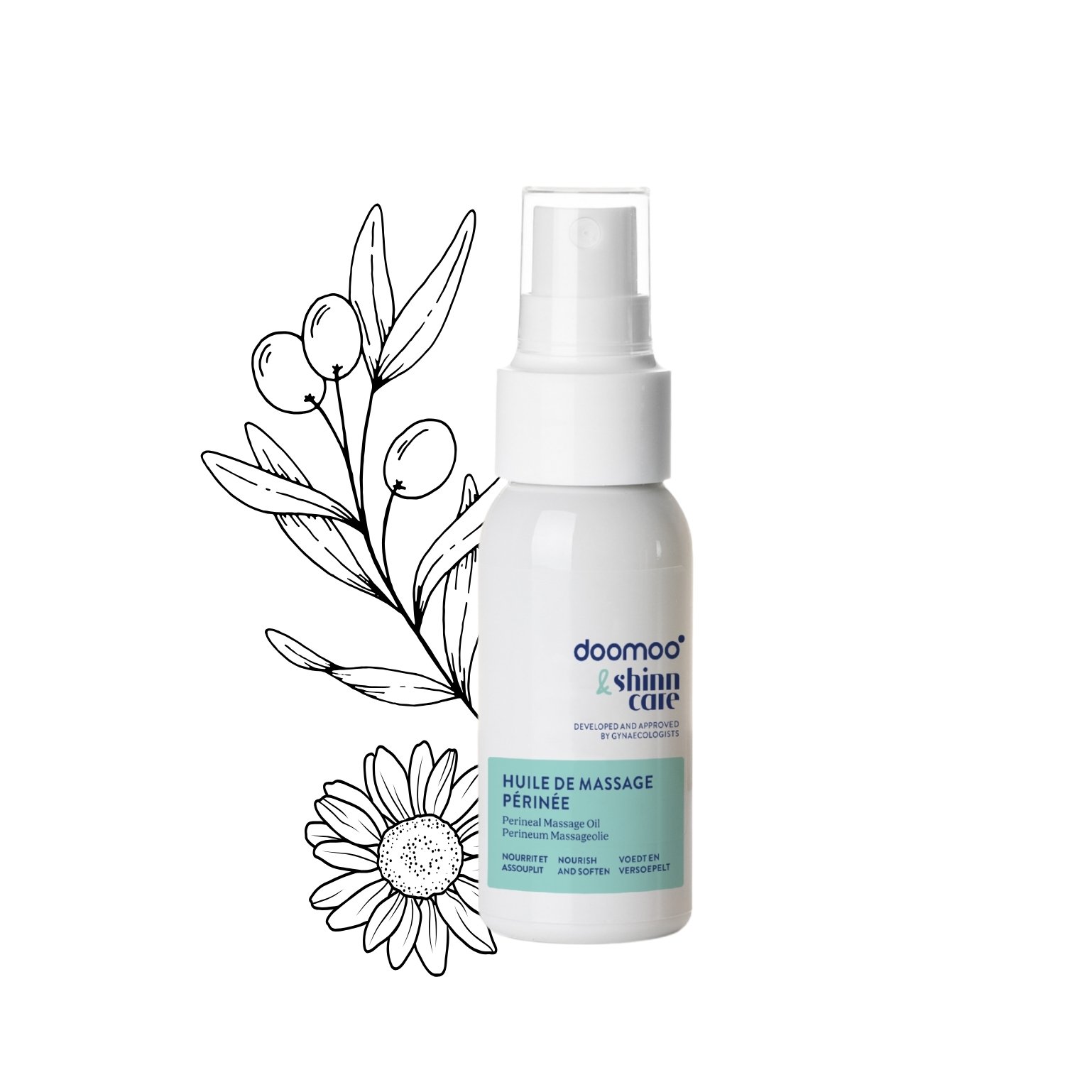 Doomoo ShinnCare Förlossningsförberedande Massageolja 50 ml