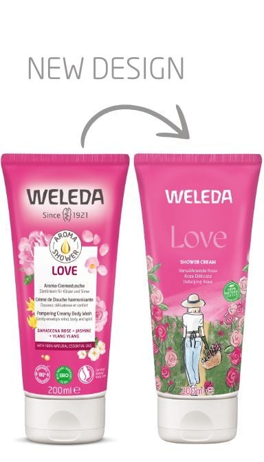 Weleda Love Shower Cream Rose 200 ml