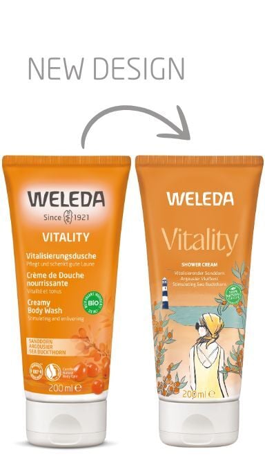 Weleda Vitality Shower Cream Sea Buckthorn 200 ml