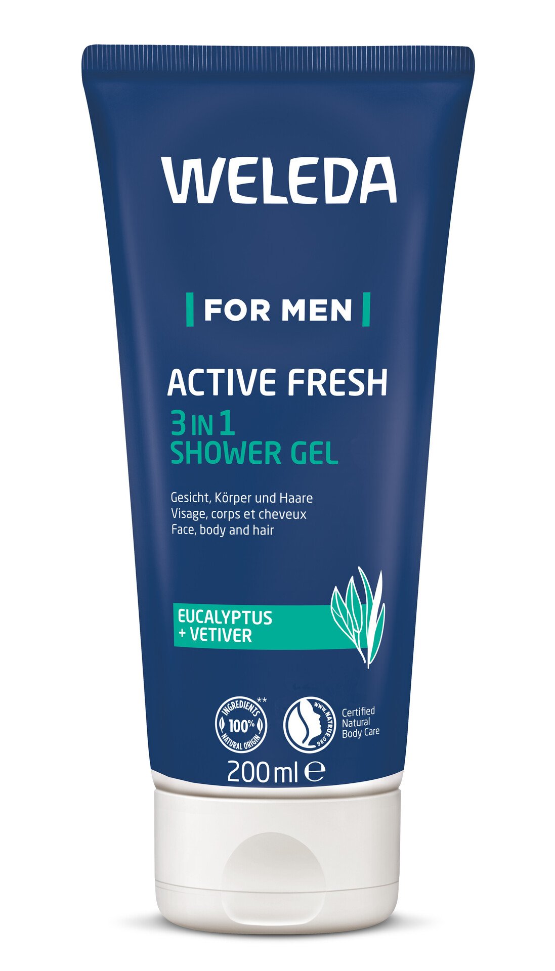 Weleda For Men Active Fresh 3in1 Shower Gel 200 ml