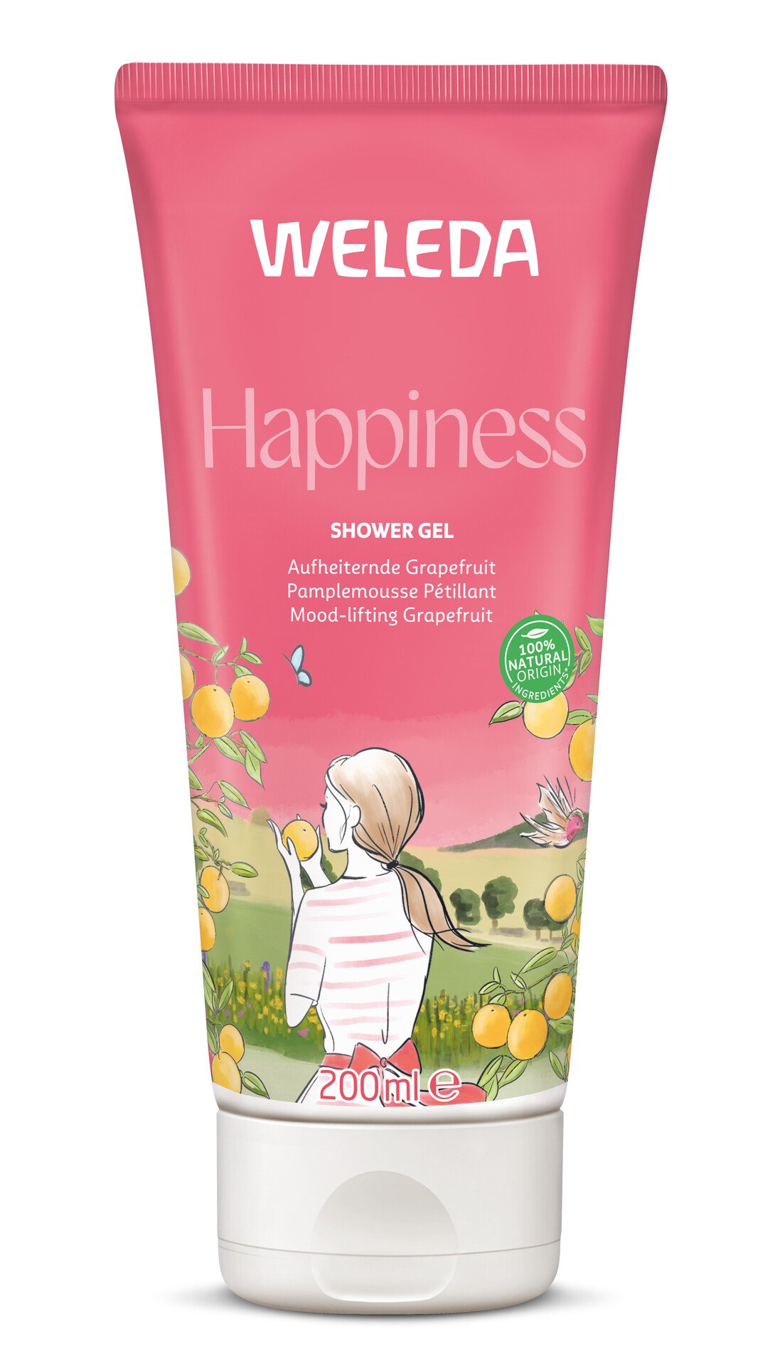 Weleda Happiness Shower Gel Grapefruit 200 ml